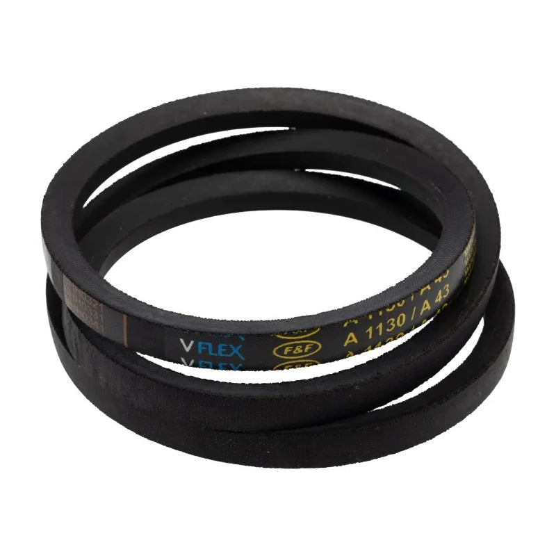 RS PRO Drive Belt, belt section A 1150 mm Outside Length, 1100 mm Inside Length, 13 mm Width, 8 mm Height, Polyester 471-796