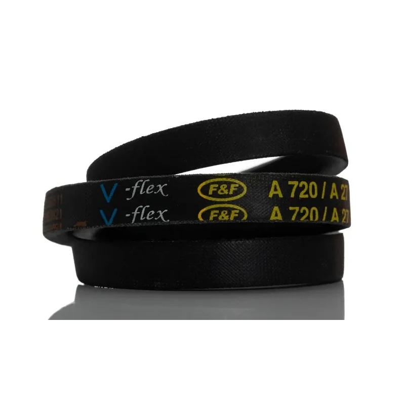 RS PRO Drive Belt, belt section A, Polyethylene Terephthalate and Rubber Material, Polyester Cord, Outside Length 472-058