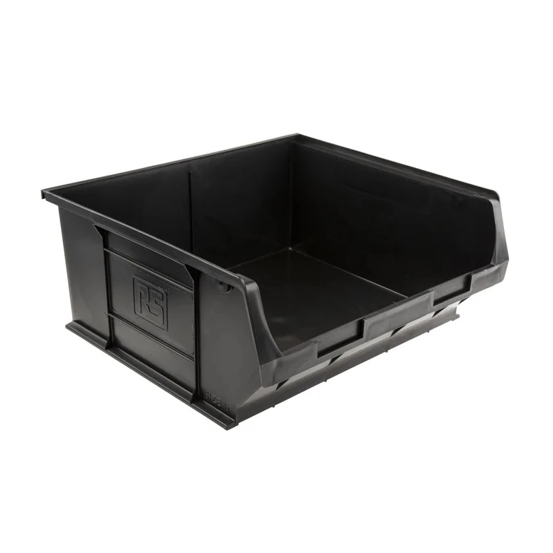 RS PRO Anti-Static Conductive Polypropylene ESD Storage Bin 375mm Length 420mm Width 182mm Height 121-8488