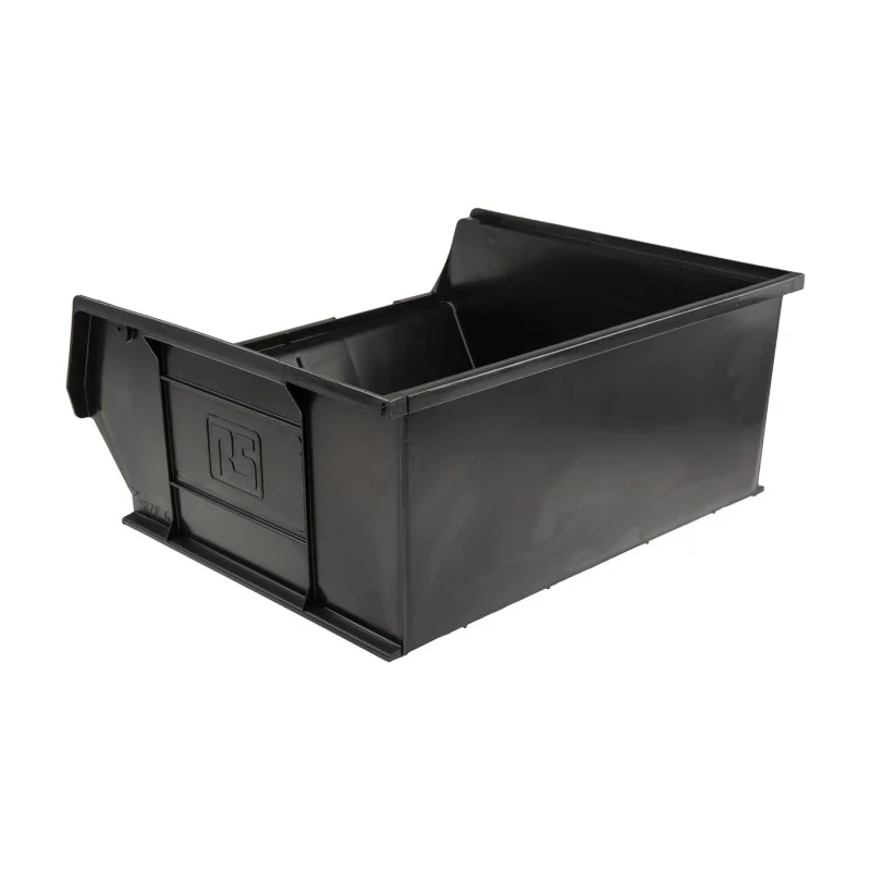 RS PRO Anti-Static Conductive Polypropylene ESD Storage Bin 375mm Length 420mm Width 182mm Height 121-8488