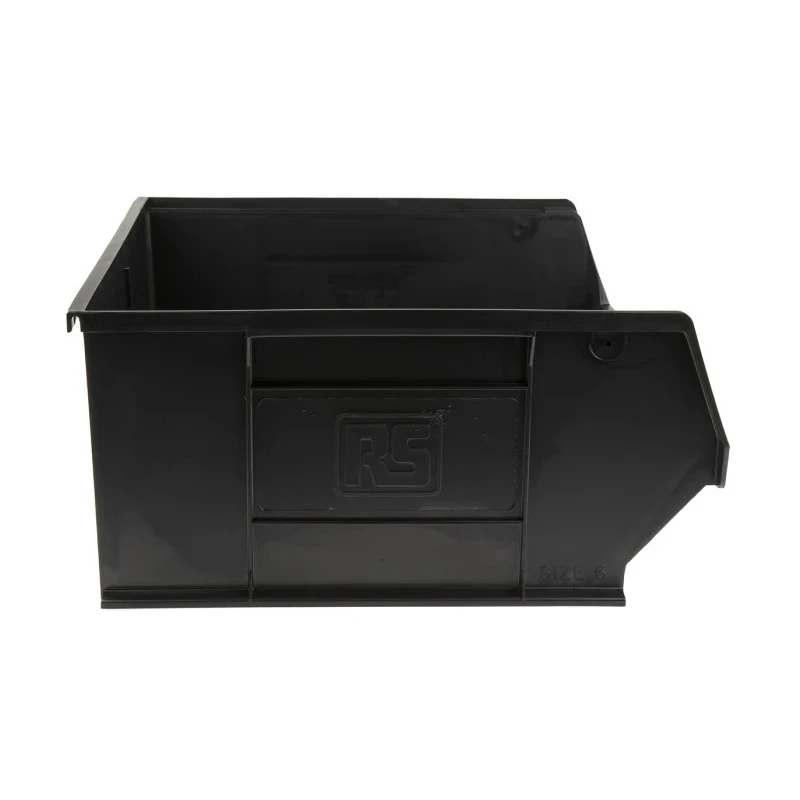 RS PRO Anti-Static Conductive Polypropylene ESD Storage Bin 375mm Length 420mm Width 182mm Height 121-8488