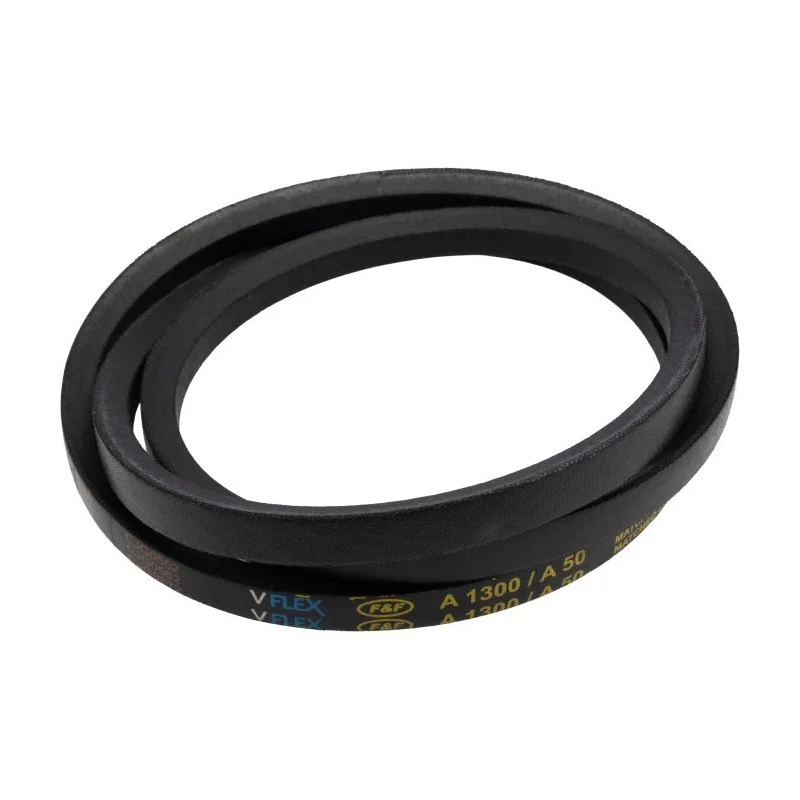 RS PRO Drive Belt, belt section A 1320 mm Outside Length, 1270 mm Inside Length, 13 mm Width, 8 mm Height, Rubber 472-082