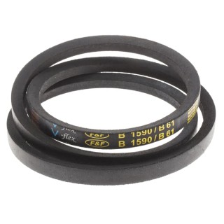 RS PRO High-Performance Drive Belt Belt Section B 1619mm Outside Length 1550mm Inside Length 11mm Height 17mm Width 471-881