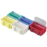 Licefa 5 Cell Red ABS Compartment Box with Transparent Lid 21 mm x 42 mm x 29 mm SMD-BOX N 2-2-3-6-1