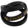 RS PRO Drive Belt B Section, Classical Belt Polyester Cord, Polyethylene Terephthalate and Rubber Material, Outside 471-988