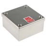 RS PRO Satin 304 Stainless Steel Adaptable Enclosure Box 100 mm x 100 mm x 50 mm 121-9691
