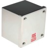 RS Pro Satin 304 Stainless Steel Adaptable Enclosure Box 100 mm x 100 mm x 85 mm 121-9693