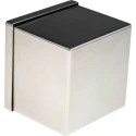 RS Pro Satin 304 Stainless Steel Adaptable Enclosure Box 100 mm x 100 mm x 85 mm 121-9693