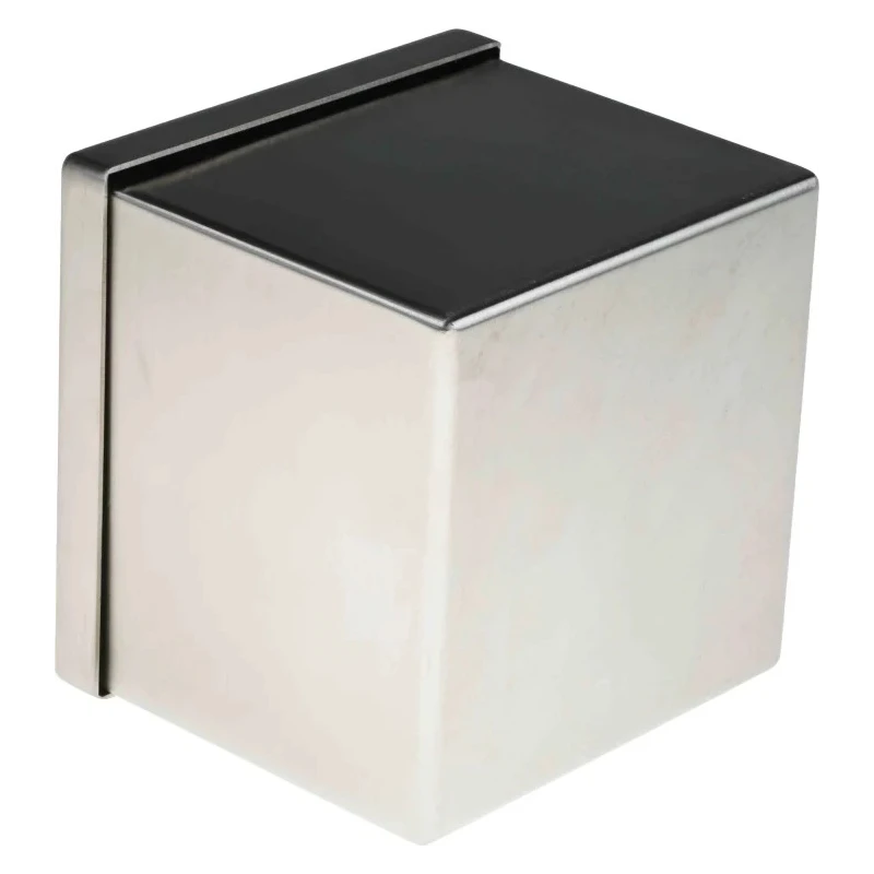 RS Pro Satin 304 Stainless Steel Adaptable Enclosure Box 100 mm x 100 mm x 85 mm 121-9693