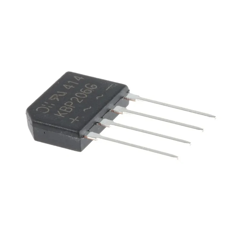 DiodesZetex Bridge Rectifier 600 V 65 A 4-Pin Through Hole KBP206G