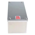 RS Pro Satin 304 Stainless Steel Adaptable Enclosure Box 100mm x 220mm x 85mm 121-9695