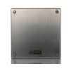 RS PRO Satin 304 Stainless Steel Adaptable Enclosure Box 160mm x 160mm x 85mm 121-9696