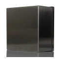 RS PRO Satin 304 Stainless Steel Adaptable Enclosure Box 160mm x 160mm x 85mm 121-9696