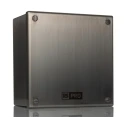 RS PRO Satin 304 Stainless Steel Adaptable Enclosure Box 160mm x 160mm x 85mm 121-9696