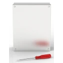RS PRO Satin 304 Stainless Steel Adaptable Enclosure Box 220mm x 280mm x 85mm 121-9699