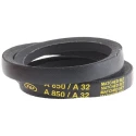 RS PRO A Section Classical Drive Belt, Polyester Cord, 863mm Outside Length, 813mm Inside Length, 13mm Width, 8mm 472-042