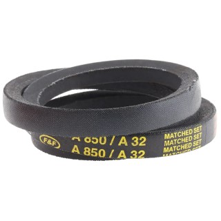 RS PRO A Section Classical Drive Belt, Polyester Cord, 863mm Outside Length, 813mm Inside Length, 13mm Width, 8mm 472-042