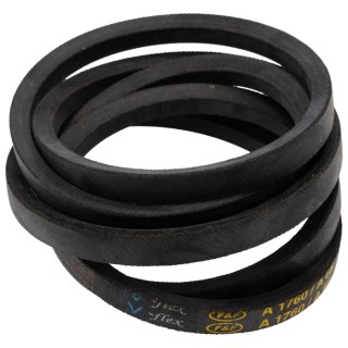 RS PRO Drive Belt Section A Classical Belt, Polyester Cord, Polyethylene Terephthalate Rubber, 1775 mm Outside 472-060