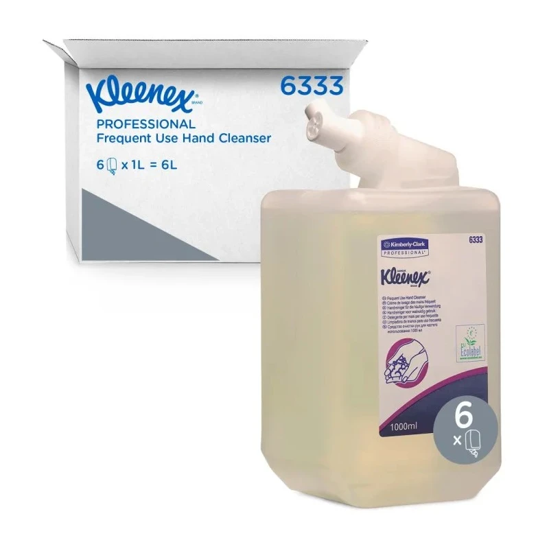 KLEENEX Unscented Liquid Hand Cleaner Cartridge 1 L 6333-RAW