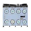 WEG Auxiliary Contact Block 4 Contact 1 NO/3 NC Front Mount 10 A 690V AC BFC0-13