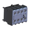 WEG Auxiliary Contact Block, 4 Contact, 1 NO/3 NC, Front Mount, 10 A, 690V AC BFCA-13