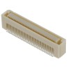 Hirose FunctionMAX Series Straight Surface PCB Socket, 100-Contact, 2 Row, 0.6 mm Pitch, 100V, 400mA, Gold Plated FX8C