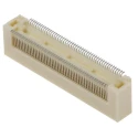 Hirose FunctionMAX Series Straight Surface PCB Socket, 100-Contact, 2 Row, 0.6 mm Pitch, 100V, 400mA, Gold Plated FX8C