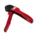 RS PRO Crimp Tool for Wire End Sleeves 0.14 To 10 mm², Plain Handle, Ratchet Mechanism, 176mm Length 122-1790