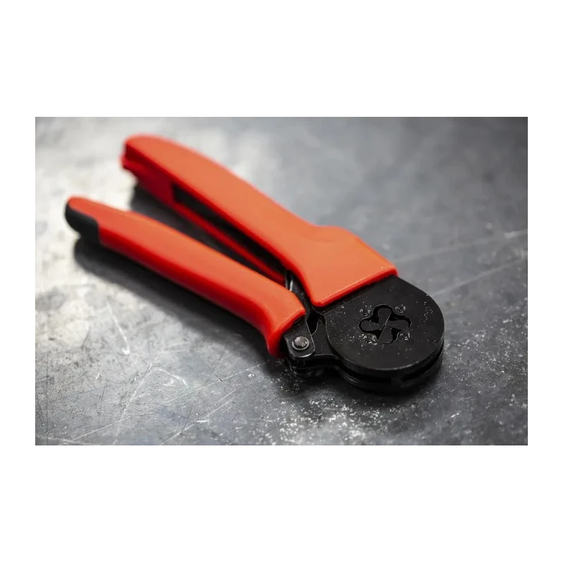 RS PRO Crimp Tool for Wire End Sleeves 0.14 To 10 mm², Plain Handle, Ratchet Mechanism, 176mm Length 122-1790