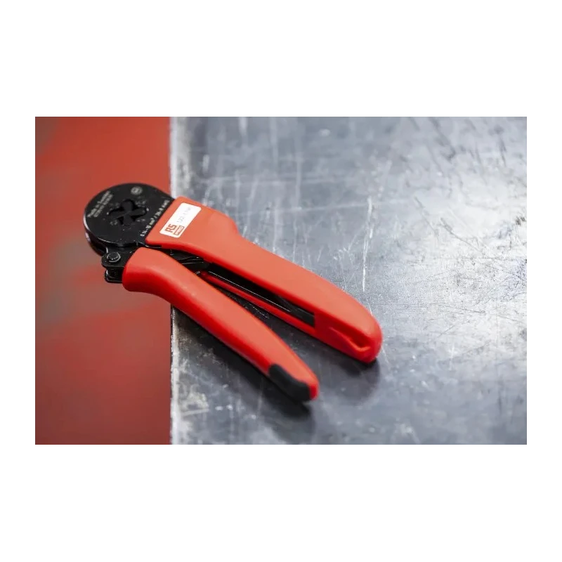 RS PRO Crimp Tool for Wire End Sleeves 0.14 To 10 mm², Plain Handle, Ratchet Mechanism, 176mm Length 122-1790