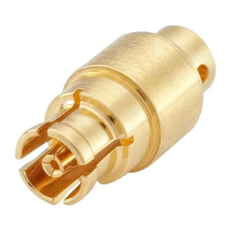 Rosenberger Mini-SMP Series Coaxial Connector Cable Female SMP 50 Ω Straight Body Crimp 18K101-270L5