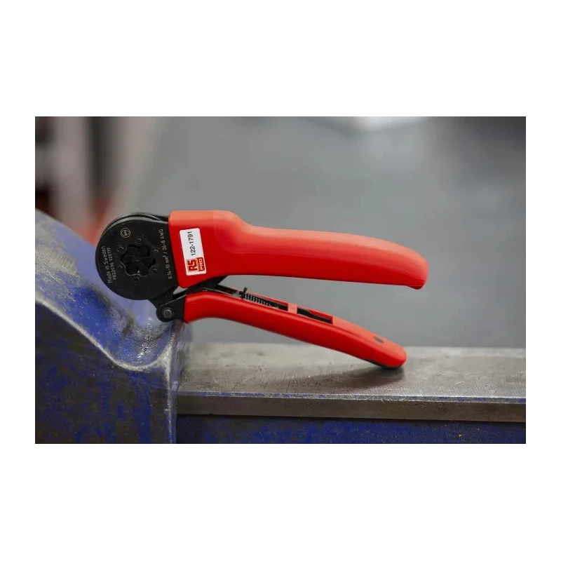 RS PRO 0.14 To 10 mm² Crimp Tool for Wire End Sleeves 176mm Length 122-1791