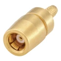 Rosenberger 59 Series Coaxial Connector Cable Female SMB, 50 Ω, Straight Body Crimp 59K106-103L5