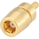 Rosenberger 59 Series Coaxial Connector Cable Female SMB, 50 Ω, Straight Body Crimp 59K106-101L5