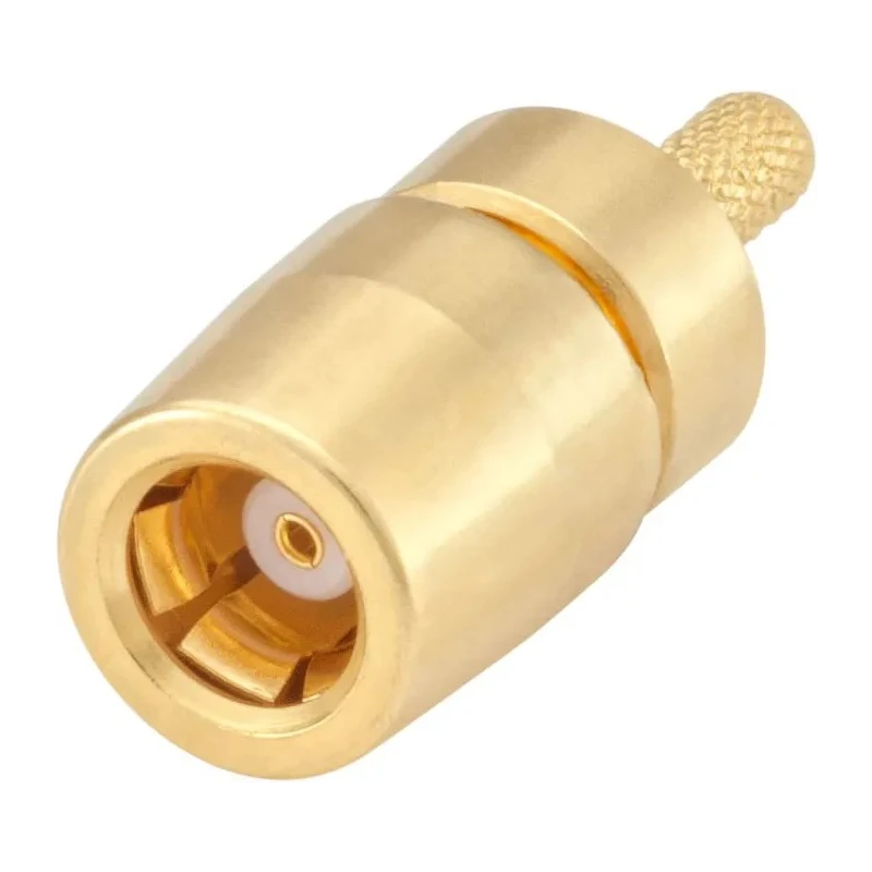 Rosenberger 59 Series Coaxial Connector Cable Female SMB, 50 Ω, Straight Body Crimp 59K106-101L5