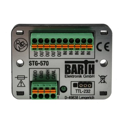 BARTH lococube mini-PLC Series PLC I/O Module 5-Input Analogue Digital Input 5 Outputs Digital Output 0850-0570