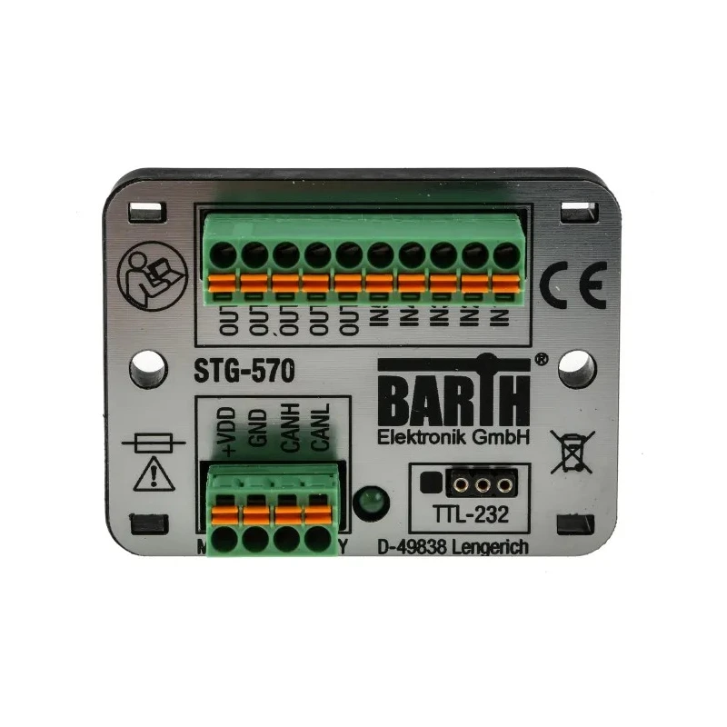 BARTH lococube mini-PLC Series PLC I/O Module 5-Input Analogue Digital Input 5 Outputs Digital Output 0850-0570