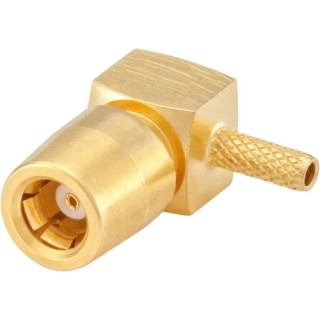 Rosenberger 59 Series Coaxial Connector Cable Female SMB 50 Ω Right Angle Body 59K204-301L5