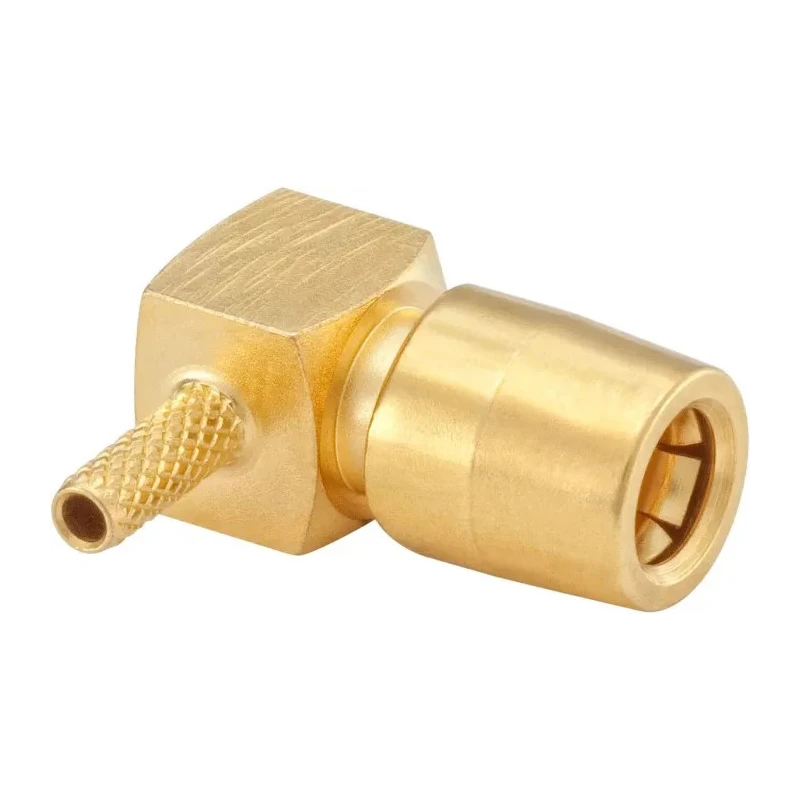 Rosenberger 59 Series Coaxial Connector Cable Female SMB 50 Ω Right Angle Body 59K204-301L5