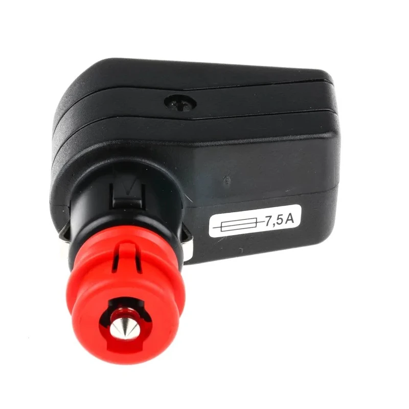 Pro Car Cigarette Lighter Socket Male 12 to 24 V DC Automotive Electrical Connector 57730000