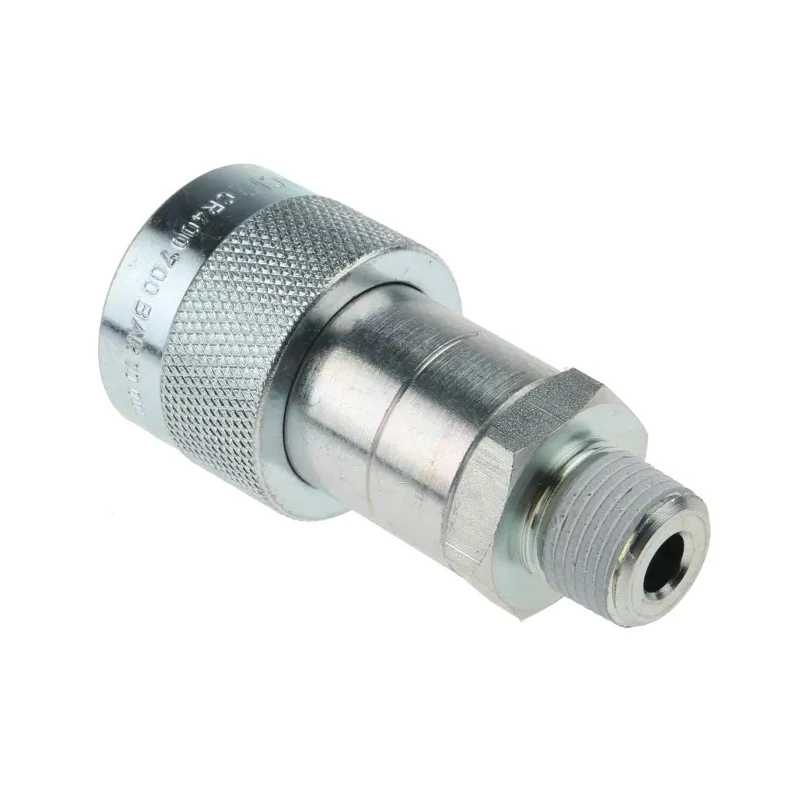 Enerpac Steel Dust Cap Hydraulic Quick Connect Coupling Female NPTF 3/8 in 700 bar CR400