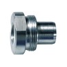 Enerpac Steel Dust Cap Hydraulic Quick Connect Coupling Male NPTF Thread 3/8 in, 700 bar CH604