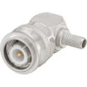 Rosenberger TNC Series Coaxial Connector Cable, Flange Male TNC, 50 Ω, Right Angle Body 56S209-308N5