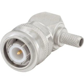 Rosenberger TNC Series Coaxial Connector Cable, Flange Male TNC, 50 Ω, Right Angle Body 56S209-308N5