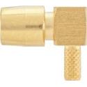 Rosenberger 59 Series Coaxial Connector Cable Flange Female SMB 50 Ω Right Angle Body 59K214-302L5
