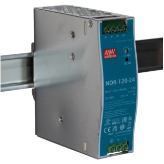 RS PRO NDR Series Switched Mode DIN Rail Power Supply 28V DC, 5A, 120W Industrial NDR-120-24