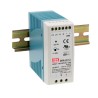 MEAN WELL DRA Switched Mode DIN Rail Power Supply 30V DC Output, 1.7A, 40W, AC/DC Input DRA-40-24