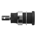 Schutzinger Black Female Banana Socket 4 mm Connector Tab Termination 1kV 24A Nickel Plating SEB 6450 Ni / SW