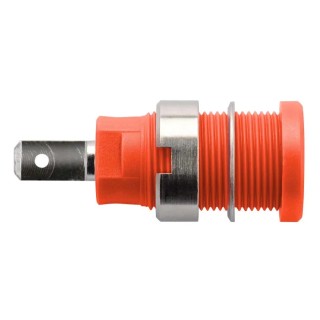Schutzinger Red Female Banana Socket, 4 mm Connector Size, Tab Termination, 1kV Voltage, 24A Current SEB 6450 Ni / RT