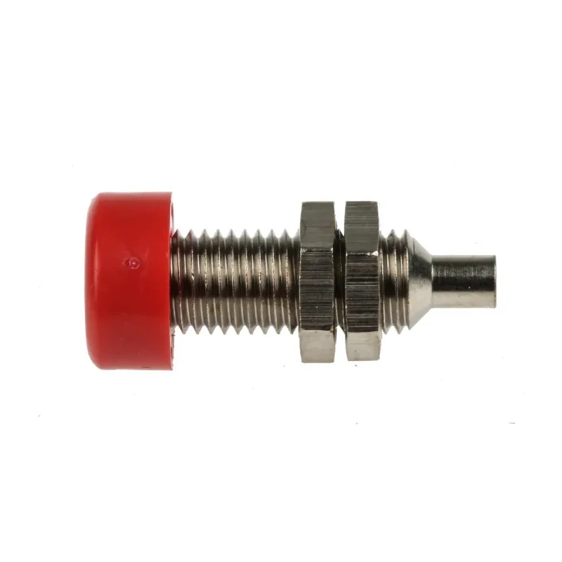 Schutzinger Red Female 4 mm Banana Socket Plug-In Termination, 33 V ac, 70 V dc, 32A, Nickel Plating BU 403 Ni / RT